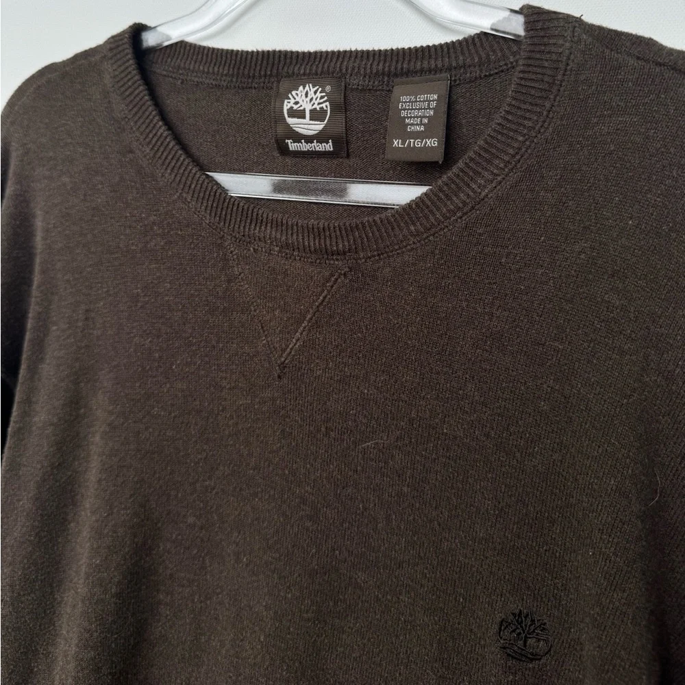 Timberland Men's Brown Sweater, Size XL - Picture 3 of 6